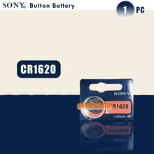 1 шт./лот Sony 100% оригинальный CR1620 кнопочный Аккумулятор для часов Автомобильный Дистанционный ключ cr 1620 ECR1620 GPCR1620 3v литиевая батарея 2024 - купить недорого