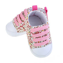 Zapatos florales para bebé, calzado antideslizante de fondo suave para bebé, zapatillas para primeros pasos, para niño y niña 2024 - compra barato