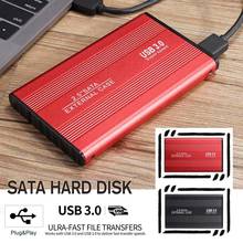 500G/1TB/2TB Protable 2.5inch External Hard Drive USB3.0 HD Mobile Hard Disk HDD Storage Devices For Macs Computer Desk Laptop 2024 - купить недорого