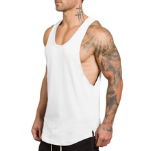 Summer Mens Tank Top Undershirts Bodybuilding Sports Workout Gym Joggers Sleeveless Shirts Tee Summer Tops Vest Plus Size 2XL 2024 - buy cheap