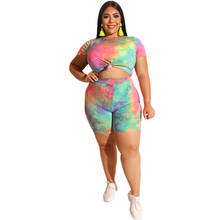 Conjunto de dos piezas a rayas para mujer, Conjunto de talla grande 5xl, 4xl, a juego 2024 - compra barato