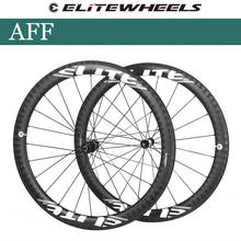 ELITEWHEELS-ruedas de carbono DT 350S 700c, 20-24H, para bicicleta de carretera, 25 -29mm de ancho, Tubular, cubierta, sin tubo, juego de ruedas de fibra de carbono 2024 - compra barato