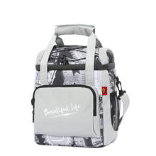 New Pattern Cooler Bag Waterproof Portable Food Beer Work Lunch for Men Women Camping Hiking Insulation Outdoor Picnic Backpack 2024 - buy cheap