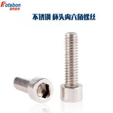 M4 Hexagon Socket Head Bolt Parafuso Tornillos Allen Screw Vis Inoxydable Bolt Hex Screws Inox Imbusy 201Stainless Steel DIN912 2024 - buy cheap