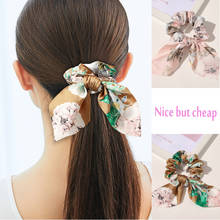 Bowknot Headband Green Hair Accessories Fashion Scrunchies Pack Bandana Clips Band Ponytail Scrunchie Wrap резинки для волос 2024 - buy cheap