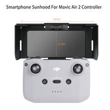 Remote Controller  Smartphone Mobile Phone Sun Hood Magnetic Foldable Sunshade For DJI Mavic Air 2 mini 2 Drone  Accessories 2024 - buy cheap