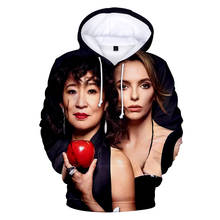 Killing Eve 3D Hoodies Men Women New Arrival Fashion Casual Sweatshirts 3D Print Pullovers Killing Eve Popular Hip Hop Hoodies 2024 - buy cheap