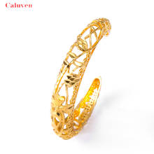 1pcs Gold Color bracelets women's bracelets Dubai Arabic bracelets  Middle Eastern bride jewelry African jewelry gift 2024 - buy cheap