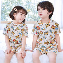 Summer Baby Boys Clothes Children Clothing Set for Girls Kids T-Shirt Shorts 2PCS Outfits Cotton Casual Fashion Clothes for Kids 2024 - купить недорого