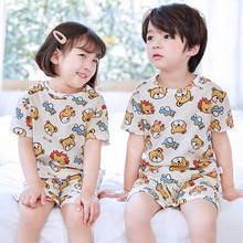 Summer Baby Boys Clothes Children Clothing Set for Girls Kids T-Shirt Shorts 2PCS Outfits Cotton Casual Fashion Clothes for Kids 2024 - buy cheap