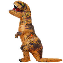 Adult Inflatable Dinosaur Costume T REX  Cosplay Party Costume Halloween Costumes for Men Women Anime Fancy Dress Suit 2024 - buy cheap