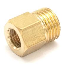 2PCS Brass Reducer Hex Head M8x1mm Female to 1/4" BSP Male Reducing Bush Adapter Fitting for Pressure Gauge 2024 - buy cheap