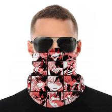 My Hero Academia Todoroki Shoto Collage Scarves Half Face Mask Halloween Mask Tubular Bandana Polyester Headwear Biking Camping 2024 - buy cheap