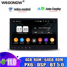 PX6 DSP 10.1"Android 11.0 For Toyota Hilux 2016 2017 8GB 128GB Car DVD multimedia Player Wifi 4G RDS RADIO GPS map bluetooth 5.0 2024 - buy cheap