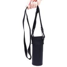 420ml-1500ml water bottle carrier insulated cover bag holder strap travel 2024 - buy cheap