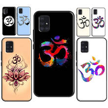 Símbolo OM Yoga Zen GOA Case Para Samsung A21S A20e A12 A32 A42 A52 A72 A10 A30 A40 A50 A70 A31 A41 A51 A71 Coque 2024 - compre barato