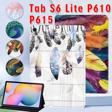 Capa protetora de tablet para samsung galaxy tab s6 lite 10.4 tamanhos/p615 capa stylus grátis 2024 - compre barato