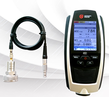 Analizador de vibración LED portátil, medidor de vibración con probador, vibrógrafo, medidor de aceleración, medida de desplazamiento de velocidad, KV-3000 2024 - compra barato