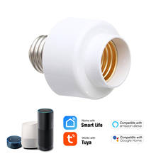 Tuya Smart Slampher WiFi Smart Light Bulb Holder E27 Wireless Lamp Holder Smart Home Compatible with Amazon Alexa Google Home 2024 - buy cheap