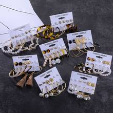 KINFOLK Boho women pearl earrings unusual fringe dangle earrings fashion jewelry for women 2019 statement earrings 2024 - buy cheap