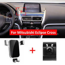 New Plastic Alloy Car Mobile Phone For Mitsubishi Eclipse Cross 2017 2018 2019 Bracket Mobile Phone Holder Air Vent Mount Stand 2024 - buy cheap