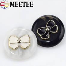 30pcs Meetee Plastic Resin Coat Buttons 18/22/25/30mm Shank Button DIY Sewing Scrapbooking Women Suit Clothing Decorative C3-30 2024 - buy cheap