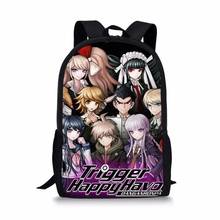HaoYun 16-inch Danganronpa Anime Design Children's Backpack Kids Boys Mochila Infantil Ralph School Bag Child Backpack 2024 - buy cheap