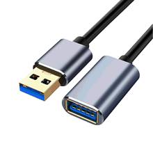 USB Extension Cable USB 3.0 A Male to USB A Female TV SSD Extender Cord 5Gbps Data Transfer USB Flash Drive Keyboard Mouse 2024 - buy cheap