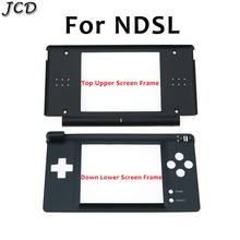 JCD-carcasa de pantalla de plástico para consola de juegos, Cubierta superior e inferior de pantalla LCD para DS Lite, NDSL, color negro, 1 Juego 2024 - compra barato