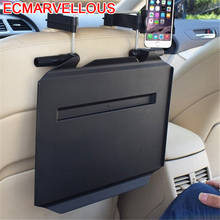 for Storage Auto Gadget Soporte Tablet Accesorios Coche Interior Organizer Car Accessories Drinking Dining Folding Table 2024 - buy cheap