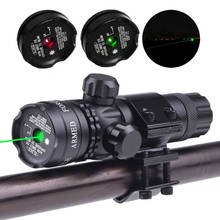 Tactical mira laser verde escopo 532nm 5nw interruptor da cauda airsoft caça a laser riflescope vista para pistola rifle montagem gratuita 2024 - compre barato