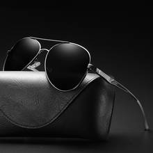 Óculos de sol polarizado masculino, óculos polaroid clássico coruja espelhado para dirigir 2024 - compre barato