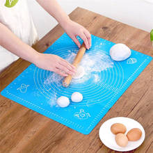 storage trays 50*40 Stick Silicone Baking Mat Sheet Kneading Rolling Dough Pad Mat Baking Bakeware Liners Pads Cooking Tools 2024 - buy cheap