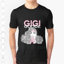 Gigi goode streetwear engraçado preto roupas dos homens t camisa topos gigi goode aiden zhane cristal methid rupaul 2024 - compre barato