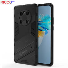 Funda de teléfono con soporte a prueba de golpes para Huawei Mate 40 30 Nova 8 Pro, protección de lente de cámara, funda dura de Pc para Honor V40 2024 - compra barato