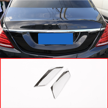 Tiras traseras de ABS cromadas para Mercedes Benz, accesorio de lentejuelas para coches Mercedes Benz clase S W222 2013-2018, 2 uds. 2024 - compra barato
