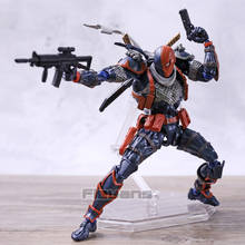 Revoltech NO.011 Deathstroke Slade Wilson PVC Action Figure Collection Movable Model Toy 2024 - buy cheap