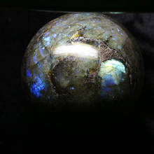 Oo390096 aaaaa +++ natural labradorite esfera de cristal joia pedra de gema reiki 2024 - compre barato