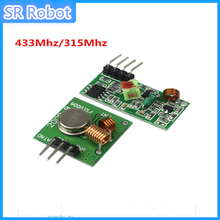5set 433Mhz RF transmitter and receiver Module link kit For arduino/ARM/MCU WL diy 315MHZ/433MHZ wireless 2024 - buy cheap