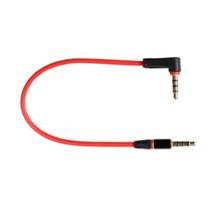 Universal ipod aux 4 Pole 3 Pole Right Angle 3.5mm Male to Male Ipod Aux Audio Aux Stereo Cable 20cm 2024 - buy cheap