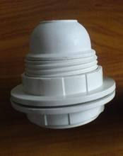 Soporte de lámpara de plástico de LED E27, adaptador de enchufe de lámpara de rosca Edison con 2 anillos, 10 Uds., envío gratis 2024 - compra barato