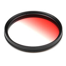 Pixco 58mm filtro de lente graduado, vermelho/amarelo/verde/marrom/roxo/rosa (densidade neutra), para câmeras dslr 2024 - compre barato