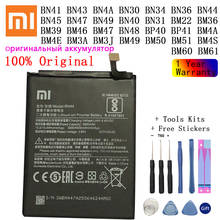 Bateria de Substituição Para Xiaomi Redmi XiaoMi originais 3 3S 3X 4X 4A 5A 3 pro 5 Plus Nota 3 4 4X 5 5A 6 7 Pro Mi5 Mi 8 5X Bateria 2024 - compre barato