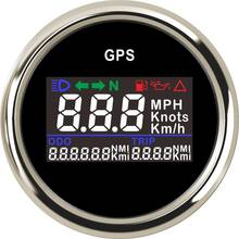 Novo tipo de medidor de velocidade para motocicleta, medidores de distância de 0 a 999 km/h, nós com função de luz de feixe alto 2024 - compre barato