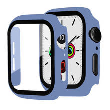 Чехол для apple watch, чехол 44 мм 40 мм 38 мм 42 мм, чехол для iwatch, защита экрана, бампер, закаленное стекло для apple watch series 6 se 5 4 3 2024 - купить недорого
