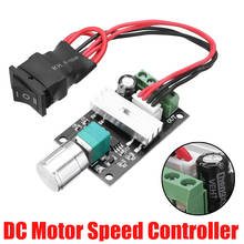 DC 6V/12V/24V 3A PWM Motor Speed Controller Adjustable Forward Reverse Switch Speed Control Accessories 2024 - buy cheap