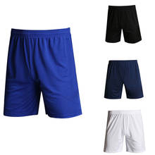 Pantalones cortos deportivos transpirables para hombre, Shorts deportivos de secado rápido, con cintura elástica, para gimnasio, fútbol, Fitness 2024 - compra barato