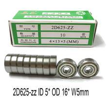 WEDM Parts Hongshan Pulley Screw Ball Bearing 2D625-zz ID 5* OD 16* W5mm  for CNC Wire Cut EDM Machine 2024 - buy cheap