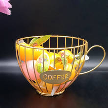Coffee Mug Pod Holder Organizer Basket Fruit Tray Coffee Cup Shape Capsule Storage Rack Keeper Home Cafe Hotel Accessory 2024 - buy cheap