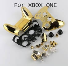 8sets/lot Full Set Chrome Protective Case Cover Skin Shell case with buttons Replacement For Xbox one xboxone Game Controller 2024 - buy cheap